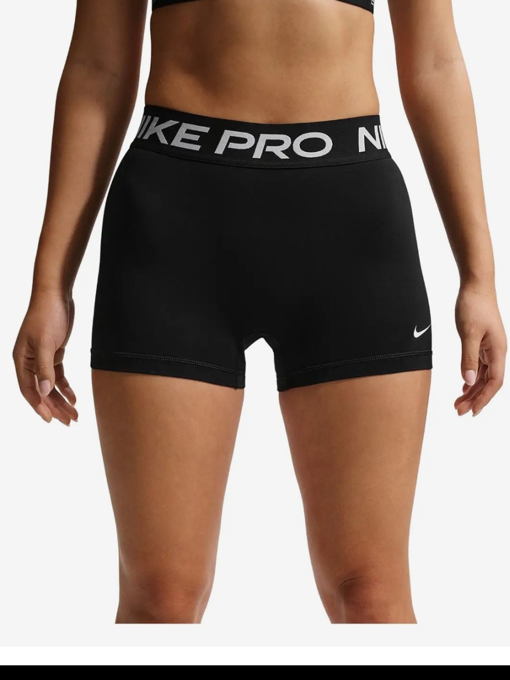 Nike Pro Shorts - black active workout style